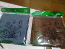 京迭【4条装】茶巾加厚吸水茶具配件茶几茶桌布功夫茶具毛巾茶布 2条装【灰+棕】 【茶韵30*30cm】 实拍图