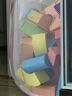 孩子宝贝EVA泡沫积木玩具儿童幼儿园1-2-3-6岁大软体环保早教生日礼物拼接 中号52块-5cm厚 实拍图
