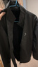 罗蒙（ROMON）外套男秋季夹克男商务休闲干部加绒立领中青年男装ZH9908黑色XL 实拍图