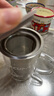北鼎（Buydeem）玻璃杯 茶水分离泡茶杯 办公家用泡茶玻璃器具 泡茶杯灰羽色500ml 实拍图