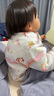 十月结晶婴儿睡袋厚夹棉睡袋婴幼儿纯棉防惊跳防踢被智能感温条 粉色110码 实拍图