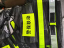 宏亿杉反光背心反光衣路政施工安全警示衣服网状反光条夜光骑行荧光马甲 黑色网格反光衣 实拍图