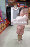 G.duck宝宝棉服加绒加厚冬季婴儿棉衣可爱男童女童发光外套儿童棉袄洋气 粉色 100 建议身高90-100cm3-4岁 实拍图
