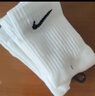耐克（NIKE）男袜女袜子 2026新款休闲袜时尚篮球袜薄款袜子透气休闲袜 三双装 SX4706-101/三双装 M/24-26厘米/38-42码 实拍图
