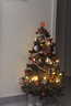 新新精艺圣诞树1.2m圣诞节装饰品加密家用商场彩灯发光圣诞树场景布置红色 实拍图