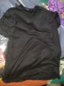 SexeMara【两件装】春秋季薄款长袖男士打底衫外穿秋衣上衣体桖圆领潮长袖t恤男 圆领黑+深灰【长袖】【两件】 2XL 【125-145斤】 实拍图