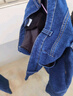 真维斯（JEANSWEST）牛仔裤男冬季加绒裤保暖弹力直筒加厚休闲男长裤子男蓝色加绒36 实拍图