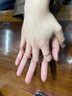 中国黄金（CHINA GOLD）连理枝足银情侣戒指对戒男女求婚对戒送老婆生日生日送女朋友礼物 【京速达】连理枝情侣对戒【玫瑰礼盒】 实拍图