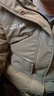 康博男士羽绒服加厚连帽冬季石墨烯发热保暖鸭绒外套免洗 骑士绿 2XL 实拍图