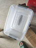 【换季收纳】透明收纳箱带轮大容量塑料整理箱手提带盖储物盒高透 透明白 中号【29*20*15】 实拍图