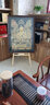 御杰1.5米1.75米实木展架画架画板套装支架三脚架 4K素描广告牌kt板pop海报可升降 【七仓就近发货】1.75米画架原木色+画板画纸 实拍图