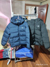 361度暖FUFU连帽羽绒服男冬季新款御寒防钻绒保暖羽绒服运动外套 【推荐】【男款】超级黑 XS 实拍图