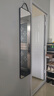 小匠材全身镜贴墙壁挂式挂墙穿衣镜家用试衣镜卧室宿舍试衣镜子30*120黑 实拍图