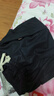 京峋休闲裤子男秋冬季潮流束脚工装裤冬天加绒男生宽松九分运动卫长裤 黑色+黑色（常规款） L 【建议体重100-120斤左右】 实拍图