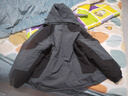 啄木鸟石墨烯冲锋衣男棉衣男士外套秋冬季棉服男防风加绒加厚羽袄绒服男 深灰色 L (建议105-125斤) 实拍图
