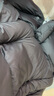 阿迪达斯（adidas）羽绒服男冬季潮流保暖休闲运动鸭绒连帽羽绒服 黑色 2XL 实拍图