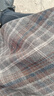百图betu女装冬季新款半身裙直筒复古格纹百搭显瘦裙子女2410D04 咖格 L 实拍图