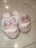 百慕倾臣蝴蝶结棉拖鞋女秋冬季可爱新款室内外穿家居厚底毛绒月子拖鞋男款 粉色 36-37 正码（内长230MM） 实拍图