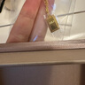 六福珠宝光影金系列足金小金条金砖5G黄金项链套链单件 计价 HIG30137A 8.51克(含工费970元) 小版 实拍图