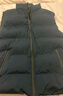 罗蒙马甲男秋冬季新款加厚羽绒棉男士宽松无袖坎肩背心羽保暖绒服男装 MJ007黑色 2XL 约130-145斤 实拍图
