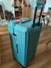 纯奢（CHEYSIR）五轮超大容量行李箱万向轮PC拉杆箱男女学生旅行箱密码箱包皮箱子 经典款-冰川蓝·减震刹车功能 34英寸 -抗菌内里【创新5轮-大容量/国外游】 实拍图