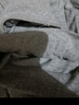 三枪（THREEGUN）100%纯棉秋衣秋裤男女内衣套装秋冬吸汗透气抗静电舒肤棉保暖内衣 男 浅麻灰（圆领） L 实拍图
