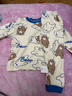 俞兆林（YUZHAOLIN）儿童秋衣秋裤男女童内衣套装纯棉中小童睡衣童装 粉色小猪乖乖熊 实拍图