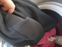 361°运动裤子女秋冬季跑步宽松加绒休闲裤直筒长裤卫裤662444701D 实拍图