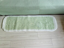 美若晨曦奶油风主卧室床边毯不规则异形仿羊绒加厚床边地毯可水机洗客厅毯 薄荷奶绿点塑底羊羔绒-小波浪 40*120cm【脚感舒适】 实拍图