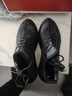 东方骆驼大码男鞋秋冬新款舒适网面鞋增高缓震飞织运动鞋潮流百搭鞋子男 黑色 41 实拍图