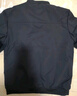 罗蒙（ROMON）棉服男士秋冬商务休闲行政夹克棉衣保暖棉袄外套男装36JM 蓝色 L 实拍图