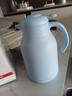 膳魔师（THERMOS）保温壶玻璃内胆家用大容量便携宿舍暖水壶热水瓶TEHA/TEHD TEHA-天蓝 1.48L 实拍图