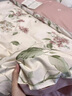 南极人（Nanjiren）床上四件套纯棉100%小清新精梳棉可裸睡全棉床单被罩美式四件套 南枝-粉-100%纯棉 精梳棉 1.8m床单四件套被套2.0x2.3米 实拍图
