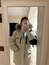 波司登（BOSIDENG）【反季】冬季极寒羽绒服鹅绒于适同款男女情侣款短款大毛领外套 【谷爱凌同款色】极光粉1457 1 S 160/84A 体重110-130斤卡码拍大 实拍图