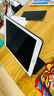 毕亚兹 适用苹果iPad Air2保护套 iPad6代平板电脑保护后外壳 轻薄防摔 休眠三折皮套 PB13-黑色 实拍图