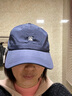 蓝诗梦戴夏季帽子遮阳帽女透气防晒帽鸭舌帽大头围速干帽子棒球帽子夏天男 藏青色 成人均码(56-59CM) 实拍图