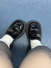 RXXBFB厚底乐福鞋女春夏季2026新款小个子增高女单鞋子日系jk制服小皮鞋 亮光黑 37 (235mm) 实拍图