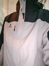 骆驼（CAMEL）冲锋衣防风三合一可拆两件套登山服119AX冰晶灰色/黑色,男女款S 实拍图