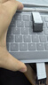 keychron渴创 B1Pro 薄膜键盘 机械手感键盘 三模无线键盘 人体工学键盘 轻量化轻薄机身 适配ipad Pro平板 B1Pro 深空灰色 实拍图