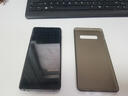 今舞 【促销】适用三星s10手机壳超薄磨砂S10+plus全包防摔半软硬壳男女款商务PP类硅胶外壳保护套 S10+透明黑 实拍图