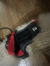 COCS狗胸背带中大型犬背心式牵引绳防冲爆拉布拉多金毛柴犬边牧遛狗绳 黑红狗胸背带1个-1.5米狗绳1根 M-(胸围46-63cm  建议15-28斤） 实拍图