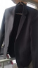 罗蒙（ROMON）西服男士春秋季毛呢西装男商务休闲上衣服外套男装 灰色加棉 XL 实拍图