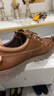 CAT卡特休闲皮鞋工装鞋男鞋新复古回潮新品牛皮轻便单鞋P726069 棕色 42 实拍图