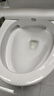 九牧（JOMOO）马桶 家用虹吸式马桶大冲力节水坐便器 防臭瞬冲 易洁抗菌马桶 小户型海旋大冲力11316-400坑-预售 实拍图
