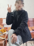 雅鹿三合一冲锋衣女男防风短外套加绒加厚可拆内胆风衣保暖滑雪登山服 YLN11Z36820黑色-女 M 实拍图