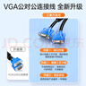 山泽VGA线高清双磁环3+6铜芯 台式电脑主机接投影仪显示器视频信号连接线 20米 VM-1200 实拍图