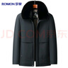 罗蒙棉服男士冬季加厚保暖外套棉衣爸爸装棉袄上衣男装袄子可脱卸毛领 实拍图