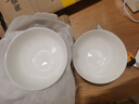 斯凯绨（Sky Top）面碗陶瓷米饭碗骨瓷汤碗纯白家用酒店餐具6英寸奥碗4件套装 实拍图