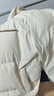 鸭鸭（YAYA）王一博同款羽绒服男短款冬季新款城市时尚休闲保暖外套HY 米白色 L 实拍图