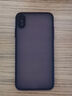 暴走 适用苹果XR手机壳 iPhone xr保护套 镜头全包防摔防指纹硅胶软边撞色透明磨砂男女款 优雅黑 实拍图